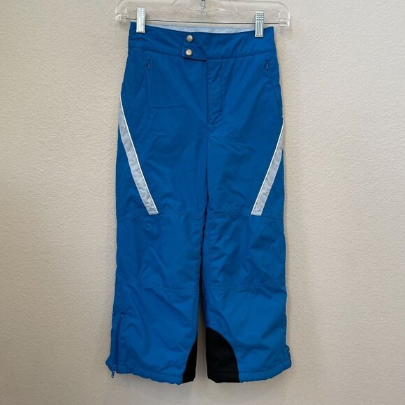 Columbia XCO Youth 6/6X Snow Bib Ski Pants Blue Snowboard - Picture 1 of 8